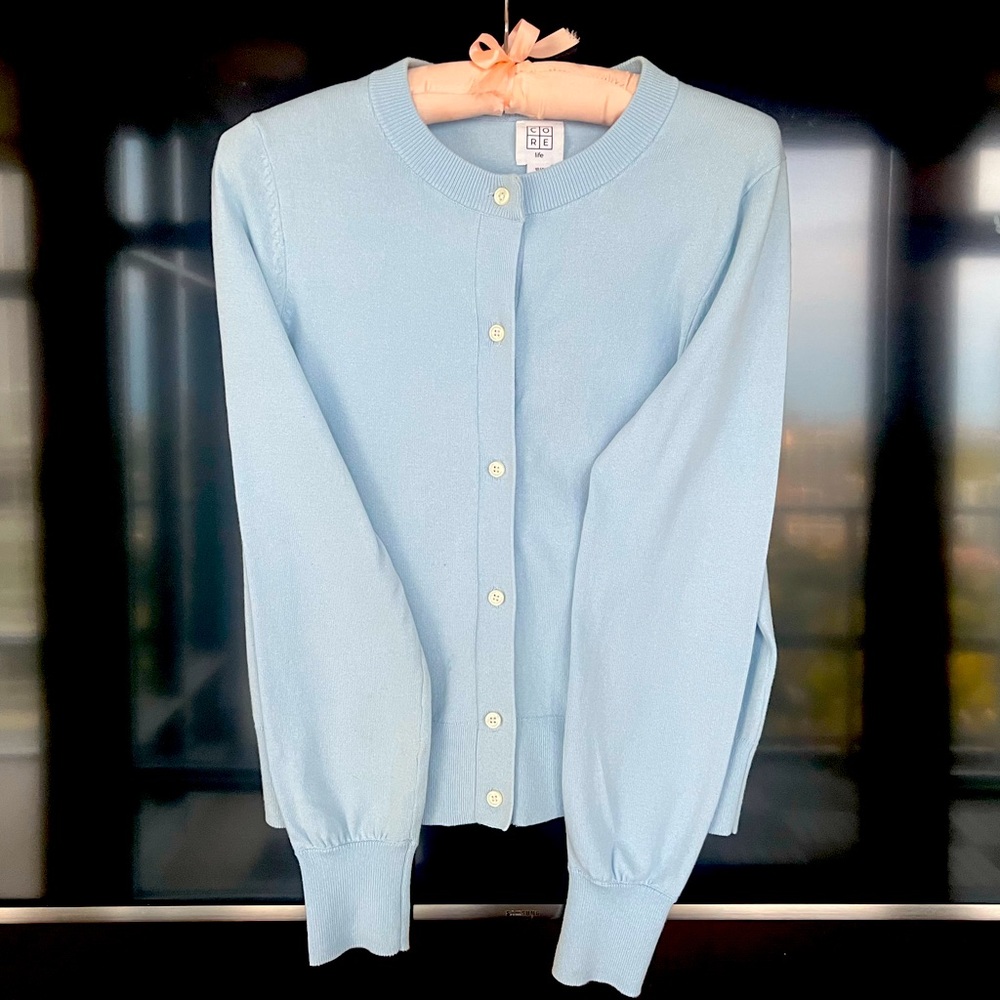 Light Blue Cardigan